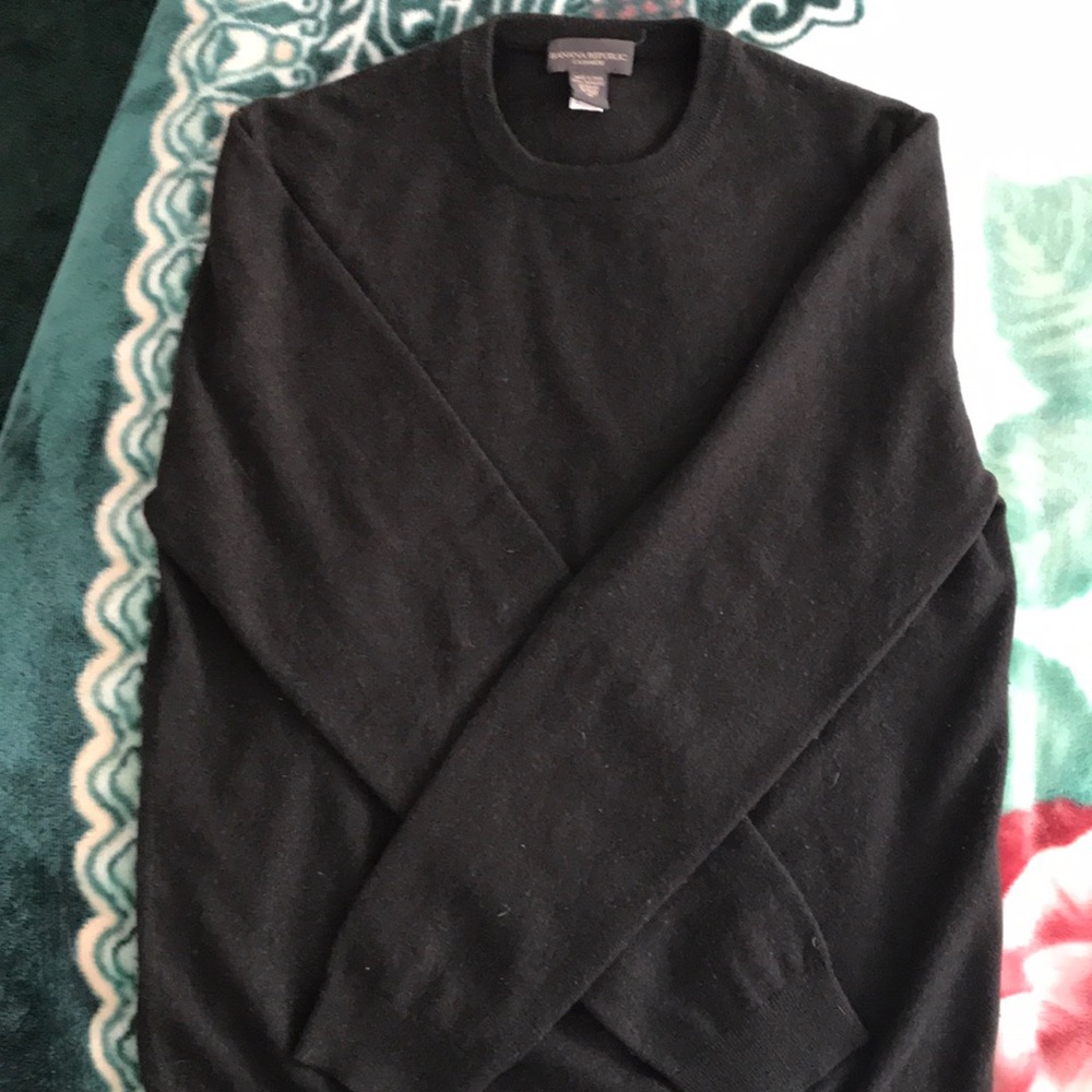 Men’s Long Sleeve Cashmere Sweater